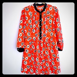 Juicy Couture Long Sleeve Floral Dress size 6